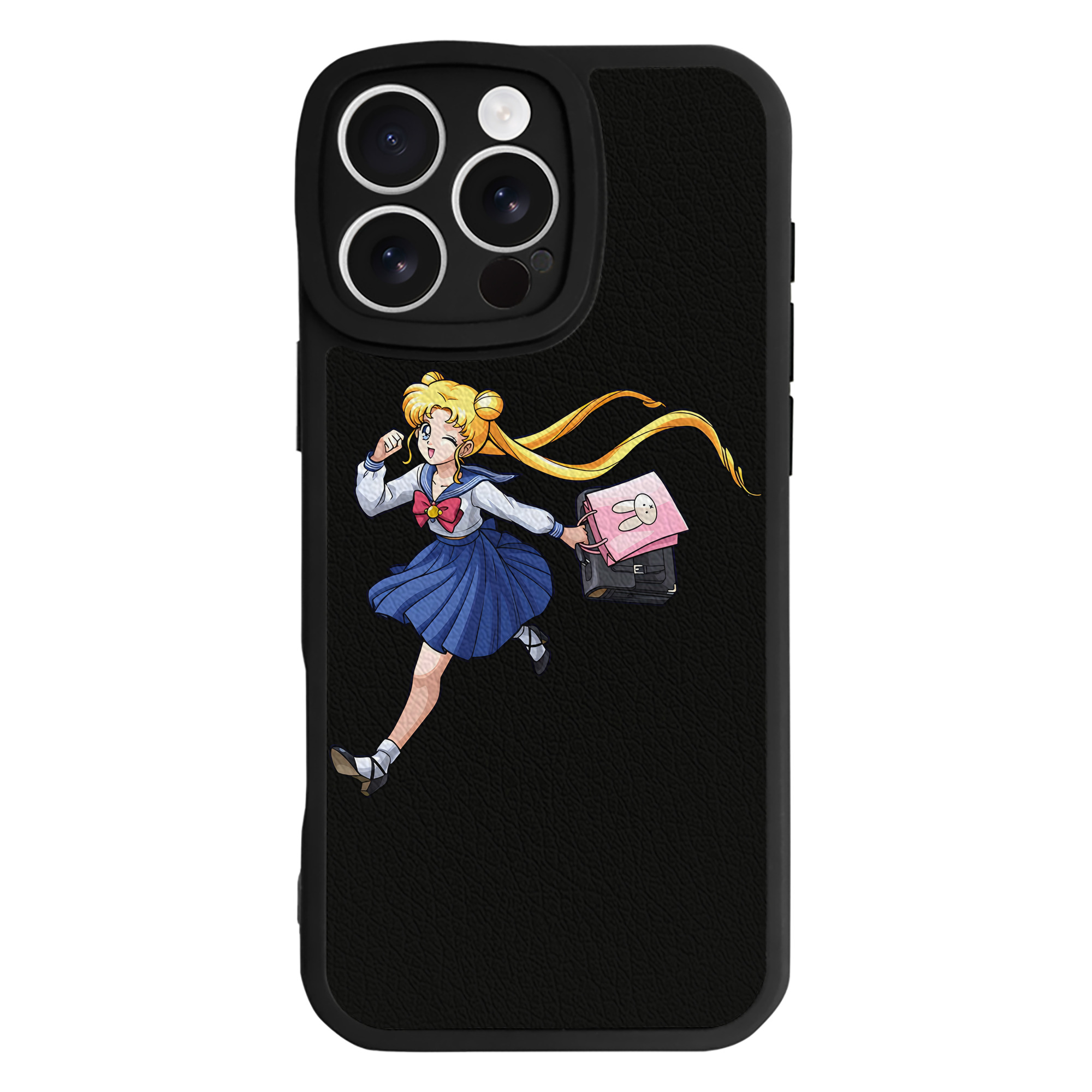 （画像用） 美少女戦士セーラームーン 愛野 美奈子 あいの みなこ Sailor Moon Aino Minako 【iPhone 16シリーズ対応】シリコンスマホケース（レザー調） 材質：シリコン